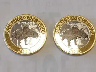 Lote 2 Monedas 1 Monte Montesclaros