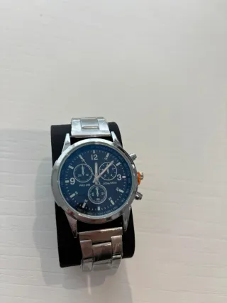 Reloj para hombre  Azul y Plateado