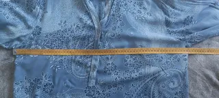 Blusa NEW COLLECTION azul y blanco