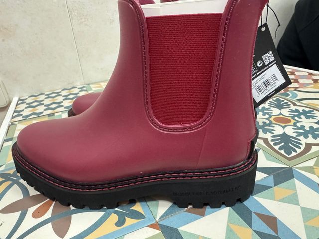 Botas Ecoalf T41 Burdeos Sin Estrenar