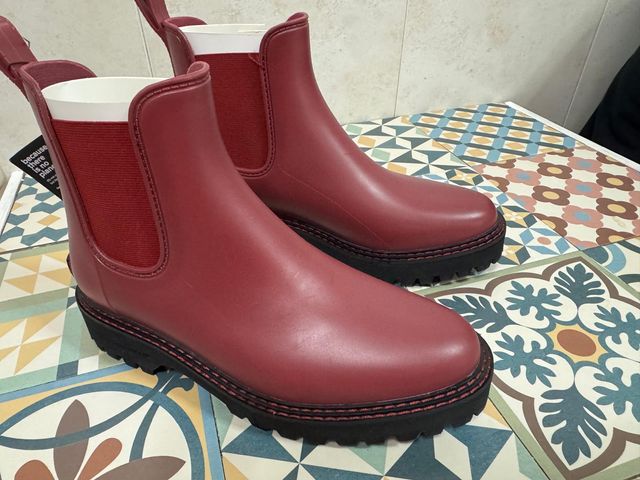 Botas Ecoalf T41 Burdeos Sin Estrenar