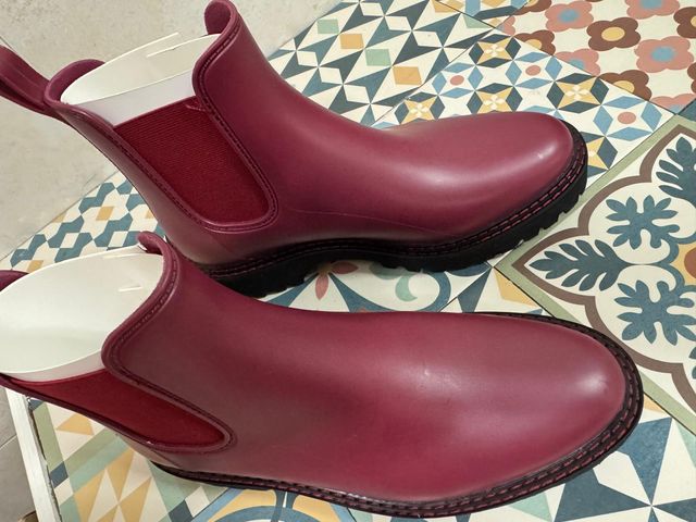 Botas Ecoalf T41 Burdeos Sin Estrenar