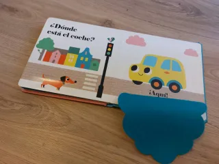 ¿Dónde está el coche? - libro infantil con solapas
