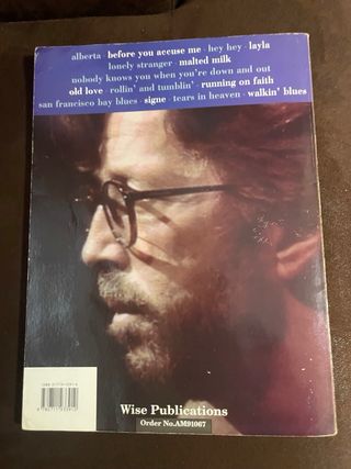 Partituras Eric Clapton Unplugged Guitarra