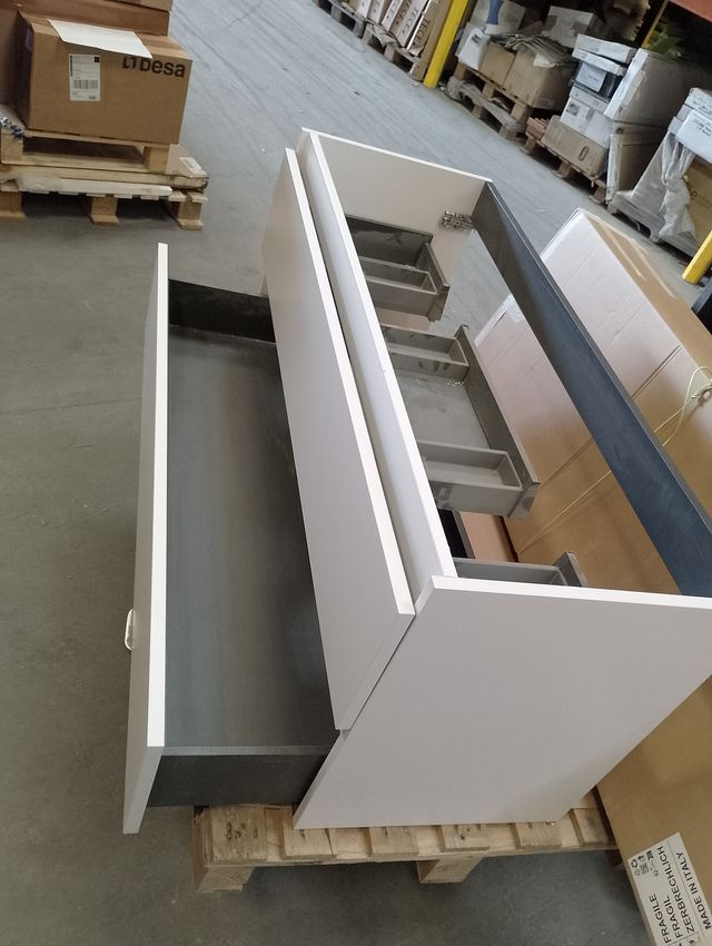 Mueble de baño con encimera