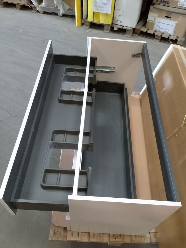 Mueble de baño con encimera