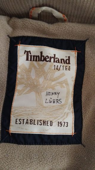 Gilet Timberland ragazzo poliestere