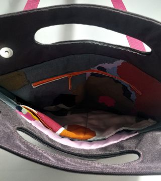 Bolso bandolera único estampado floral