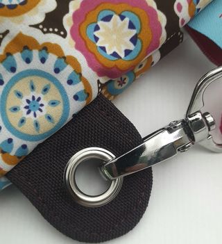 Bolso bandolera único estampado floral