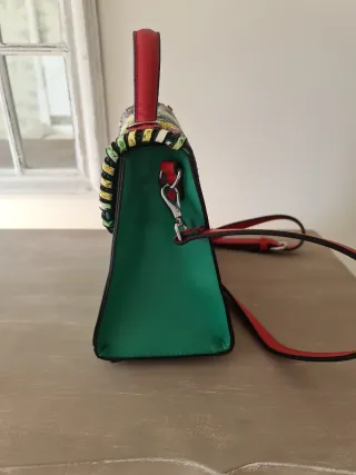 Bolso de mano y hombro multicolor