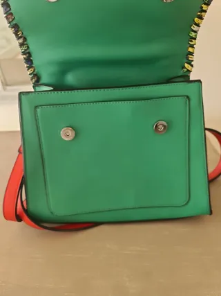 Bolso de mano y hombro multicolor