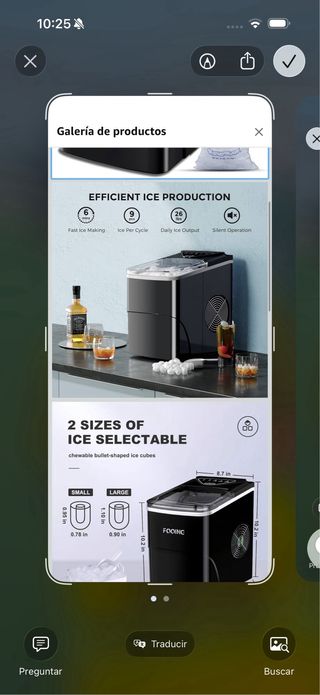 Máquina de Hielo Doméstica