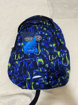 Mochila Ocean Wave blue liquid