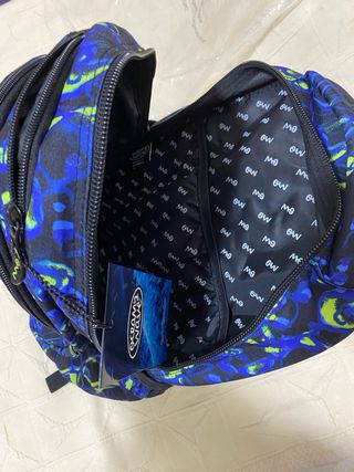 Mochila Ocean Wave blue liquid