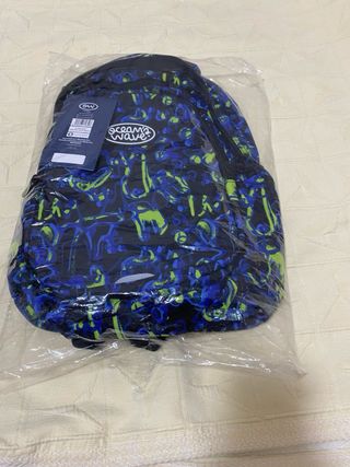 Mochila Ocean Wave blue liquid