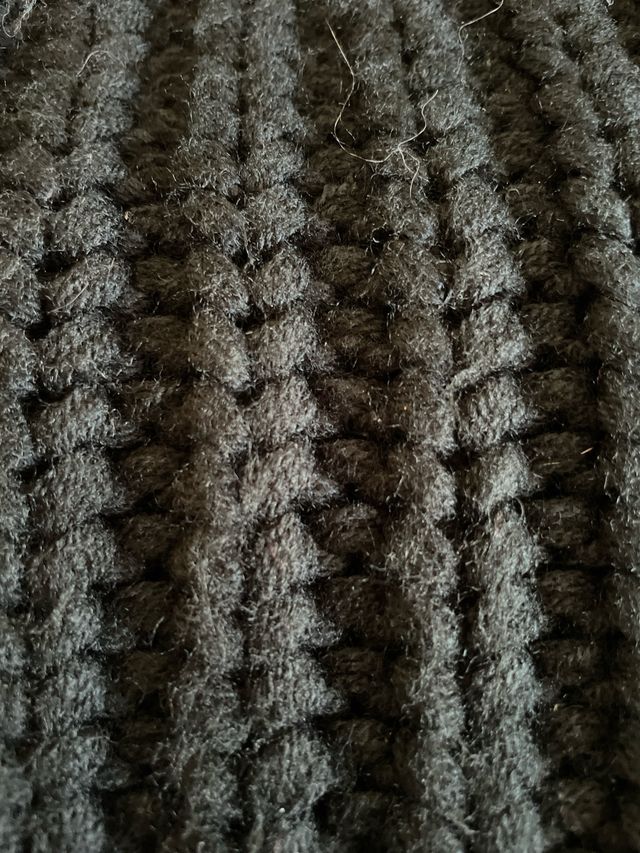 Sciarpa Italian Army Nera Unisex