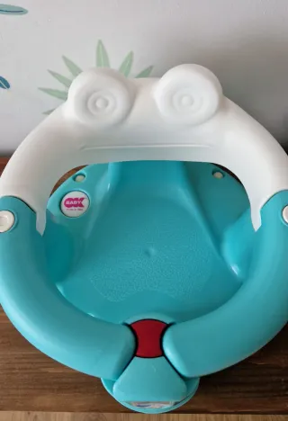 Asiento Bañera OK Baby Rana Azul