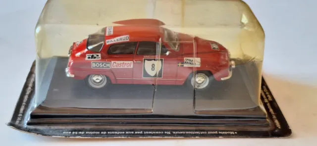 Coche miniatura SAAB 96V4 Rally 1972