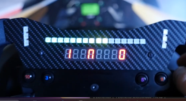 Display SRP para Volante TSPC con SIMHUB