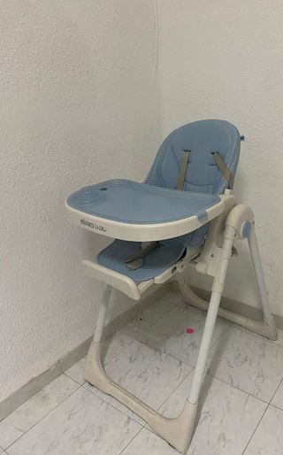 Silla bebé Kikkaboo azul