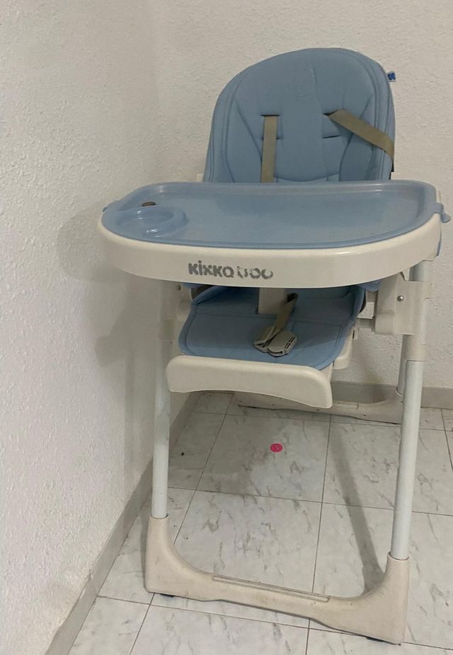 Silla bebé Kikkaboo azul
