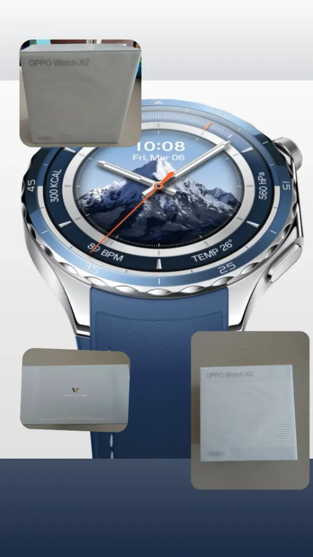 Oppo Watch X2 sin abrir