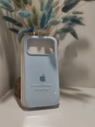 Cover Magsafe Apple iPhone 17 Pro Max Celeste