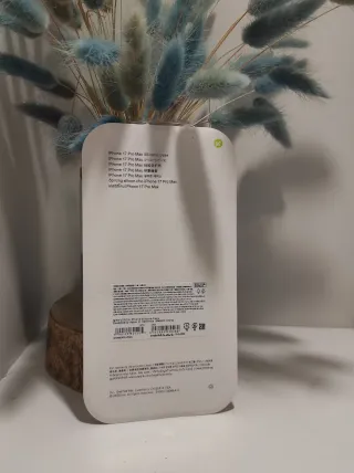 Cover Magsafe Apple iPhone 17 Pro Max Celeste