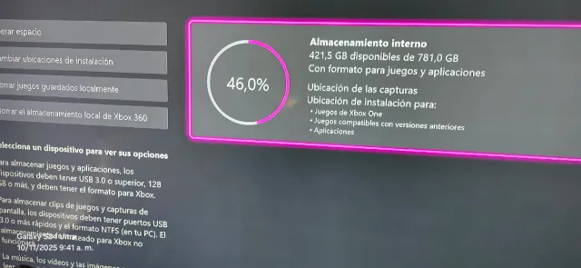 Xbox One con 2 mandos y juegos