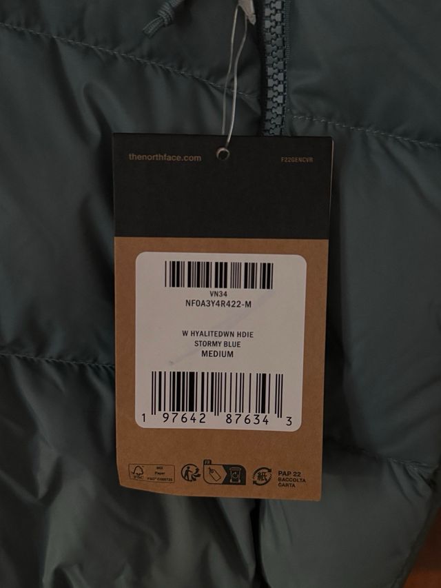 The North Face Piumino donna con Cartellino