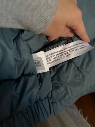 The North Face Piumino donna con Cartellino