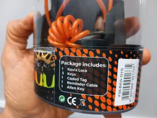 Kovix KS6 Candado Freno Disco Alarma