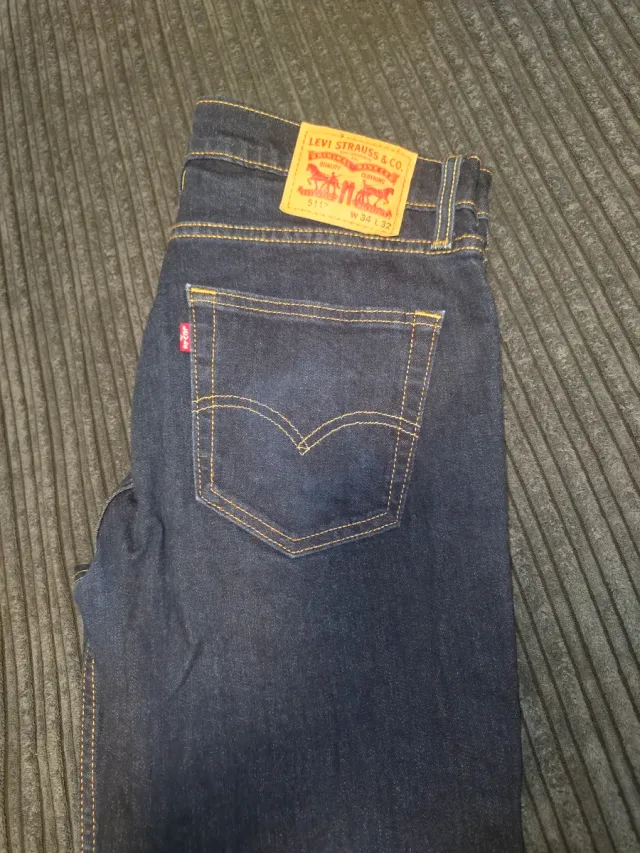 Levi's 511 Waterless Jeans Azules talla 34-32