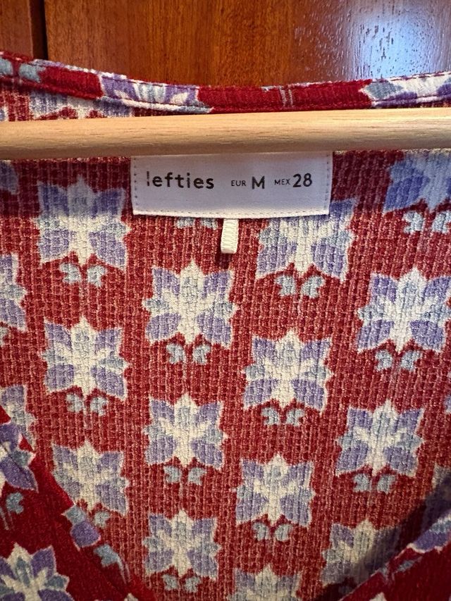 Vestido estampado flores Lefties