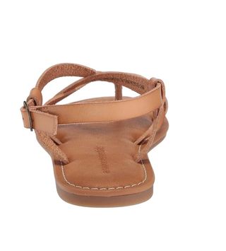 Sandalias Tiras Dedo Marrones Talla 38.5
