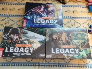 Juegos de mesa. Pandemic Legacy: Las 3 temporadas