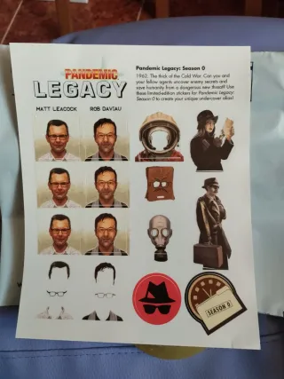 Juegos de mesa. Pandemic Legacy: Las 3 temporadas