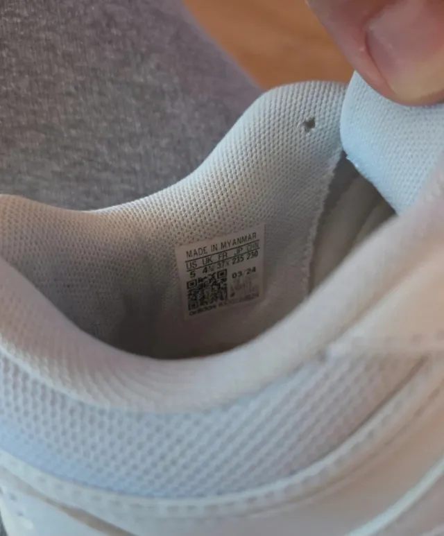 Adidas Platform Bianche Tg 37.5