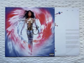 Vinilo firmado X2 a mano por Katy Perry