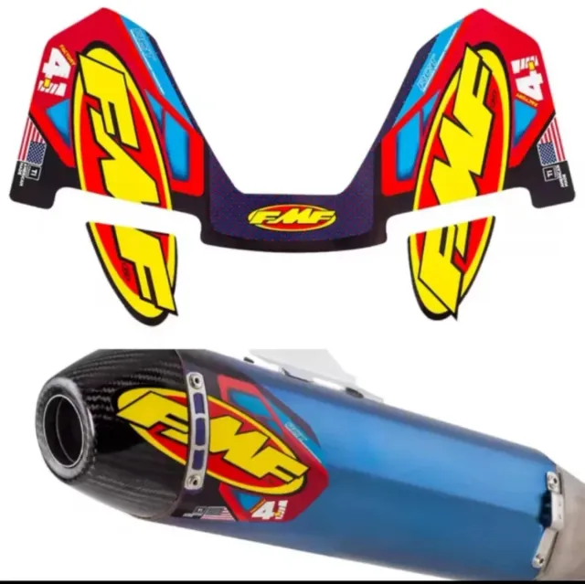 Pegatinas FMF para escape de moto