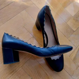 Zapatos salón Chloe T38 Negros