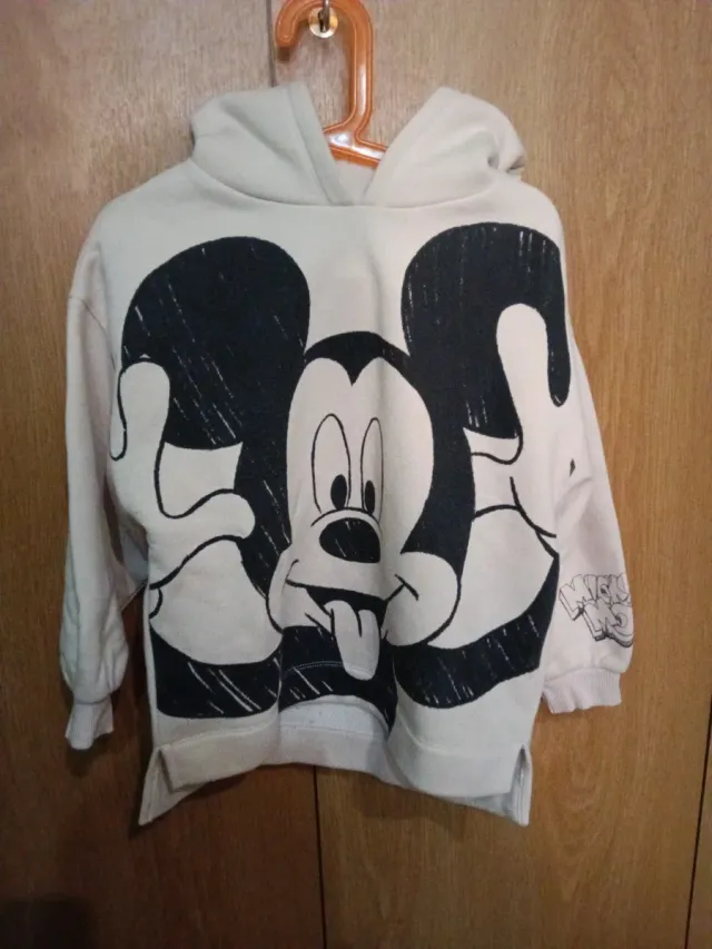 Sudadera Zara Mickey Disney Talla M