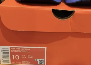T. 44 Zapatillas Nike Free Metcon 6