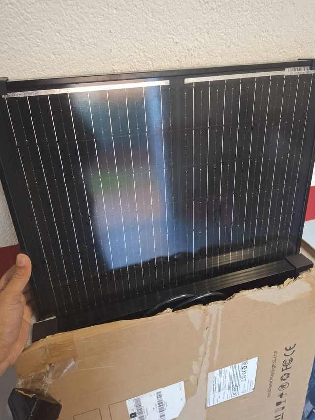 Panel Solar Monocristalino 100W 12V 12BB
