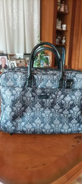 Maletín porta ordenador estampado
