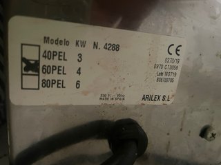 Plancha Eléctrica Arilex 60x45.5