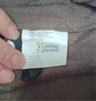 Giacca The North Face Pile Marrone Zip Nera