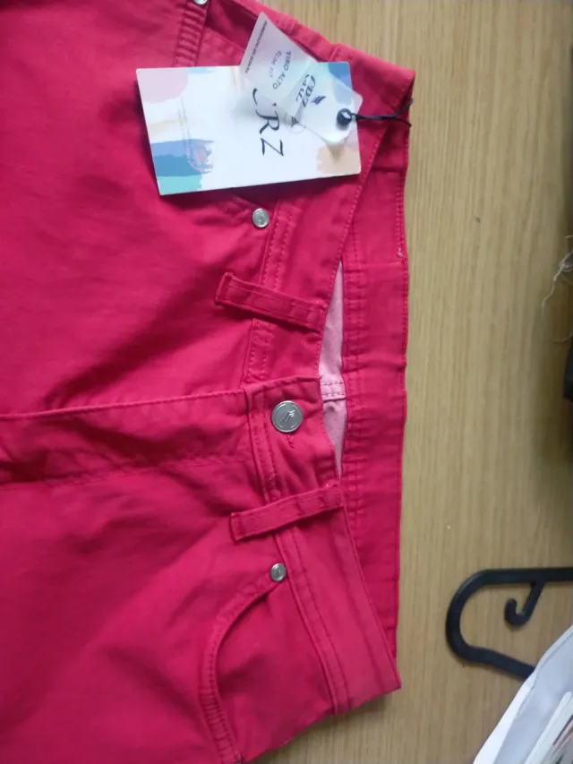 Pantalones CRZ Mujer Rojos