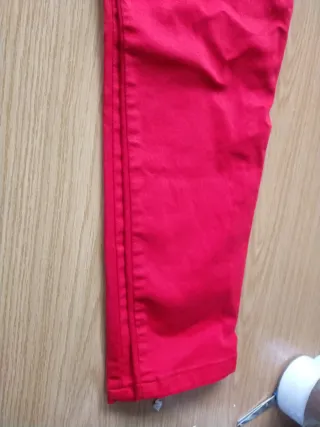 Pantalones CRZ Mujer Rojos