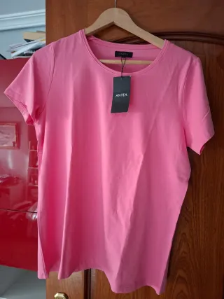 Camiseta ANTEA Rosa Talla L